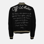 재킷 Blouson bomber Moon Phase Off-White 검은색 Homme