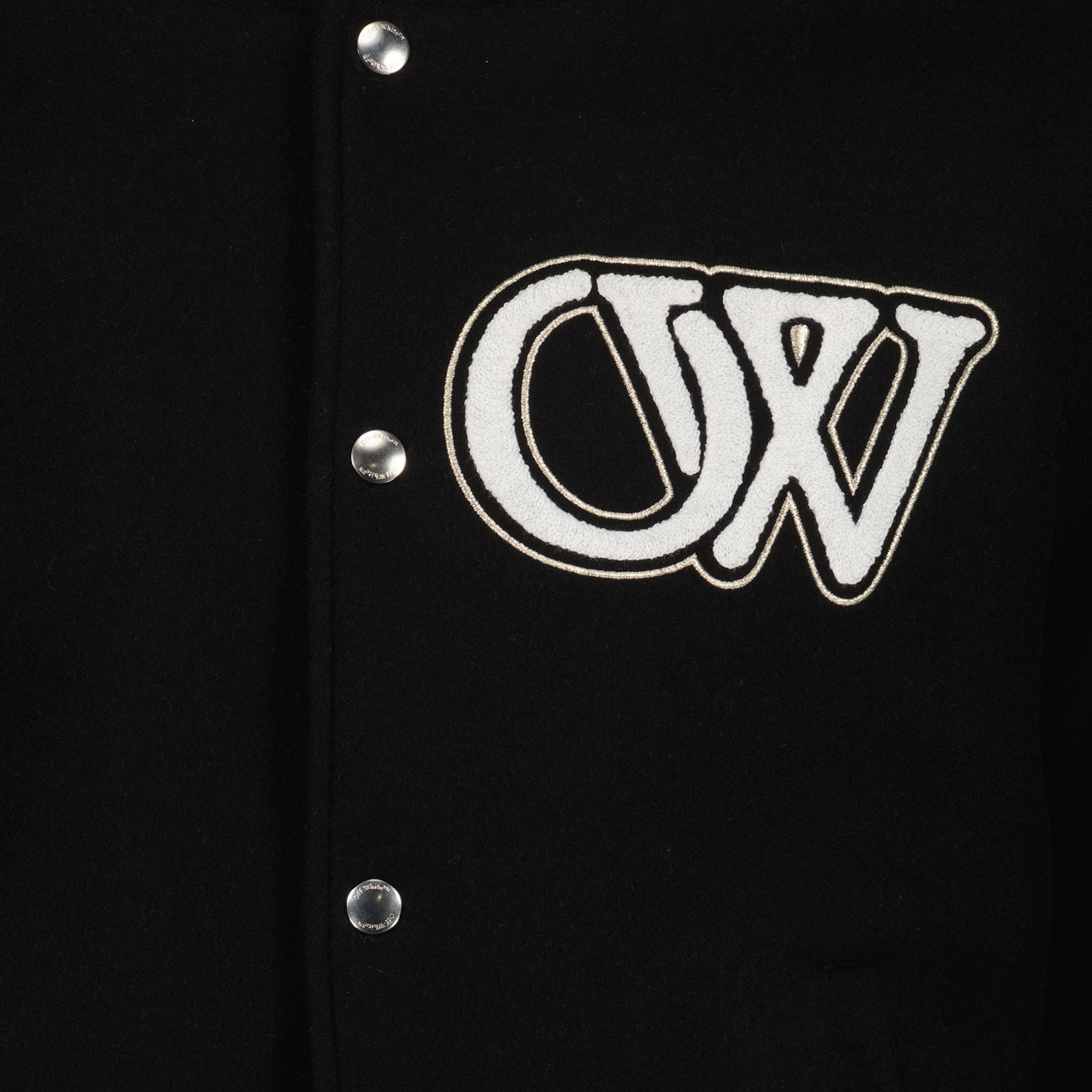 ジャケット ムーンフェイズ ボンバージャケット Off-White 黒 Homme