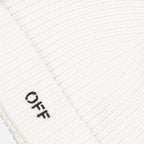ハット・キャップ・ビーニー ビーニーオフ Off-White 白 男