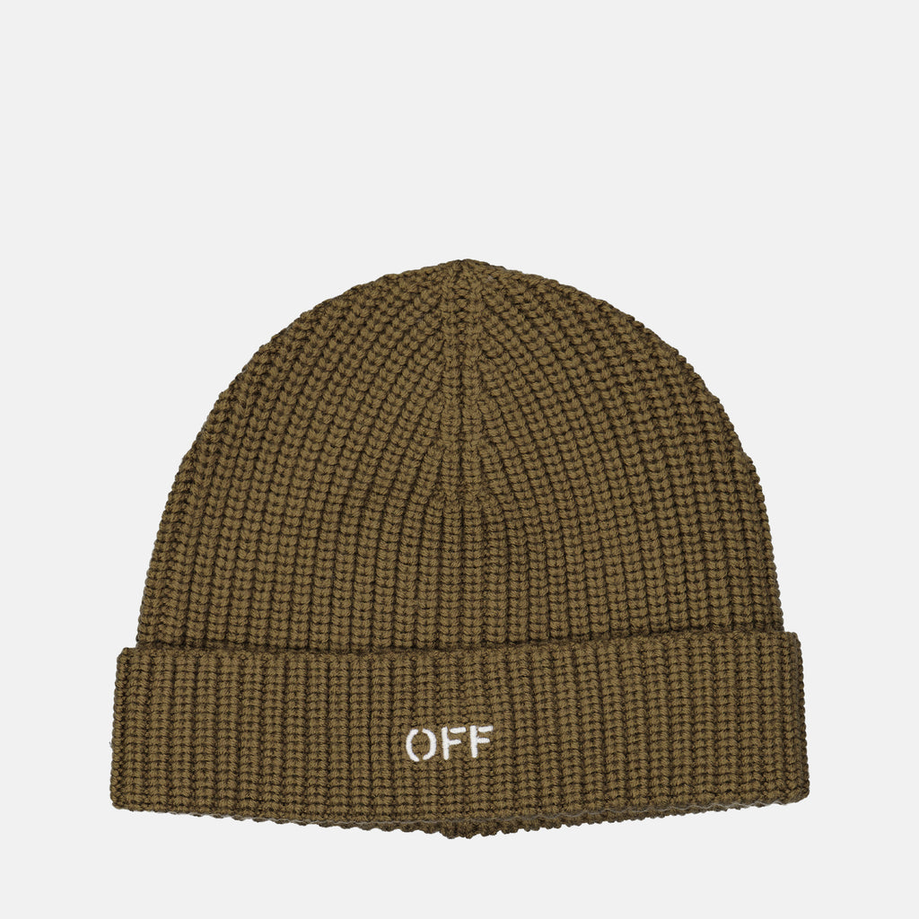 Chapeaux, casquettes et bonnets Bonnet Off Off-White Vert Homme