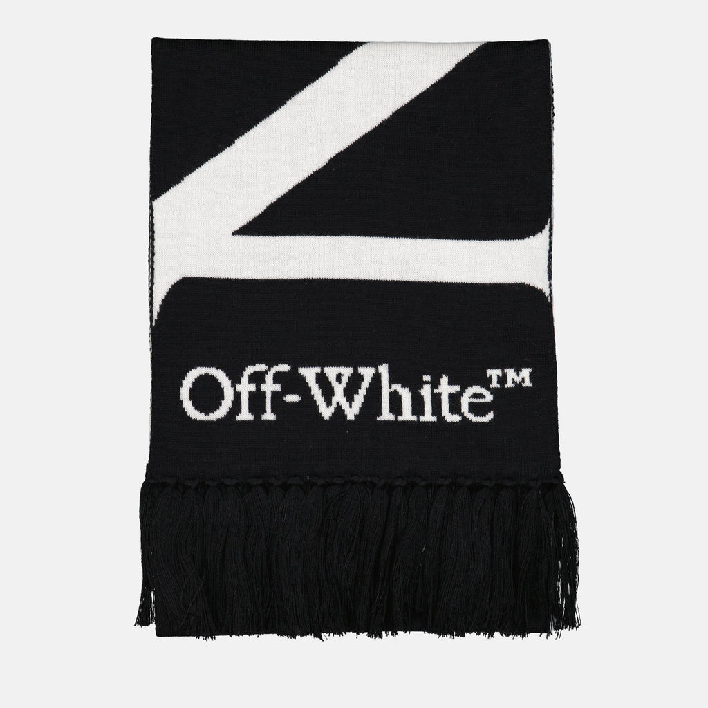 Lenços e luvas Écharpe No Offence Off-White Preto Homme