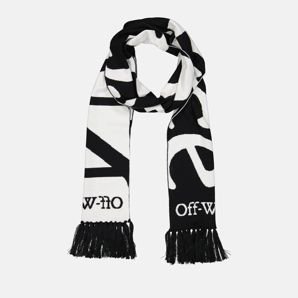Lenços e luvas Écharpe No Offence Off-White Preto Homme
