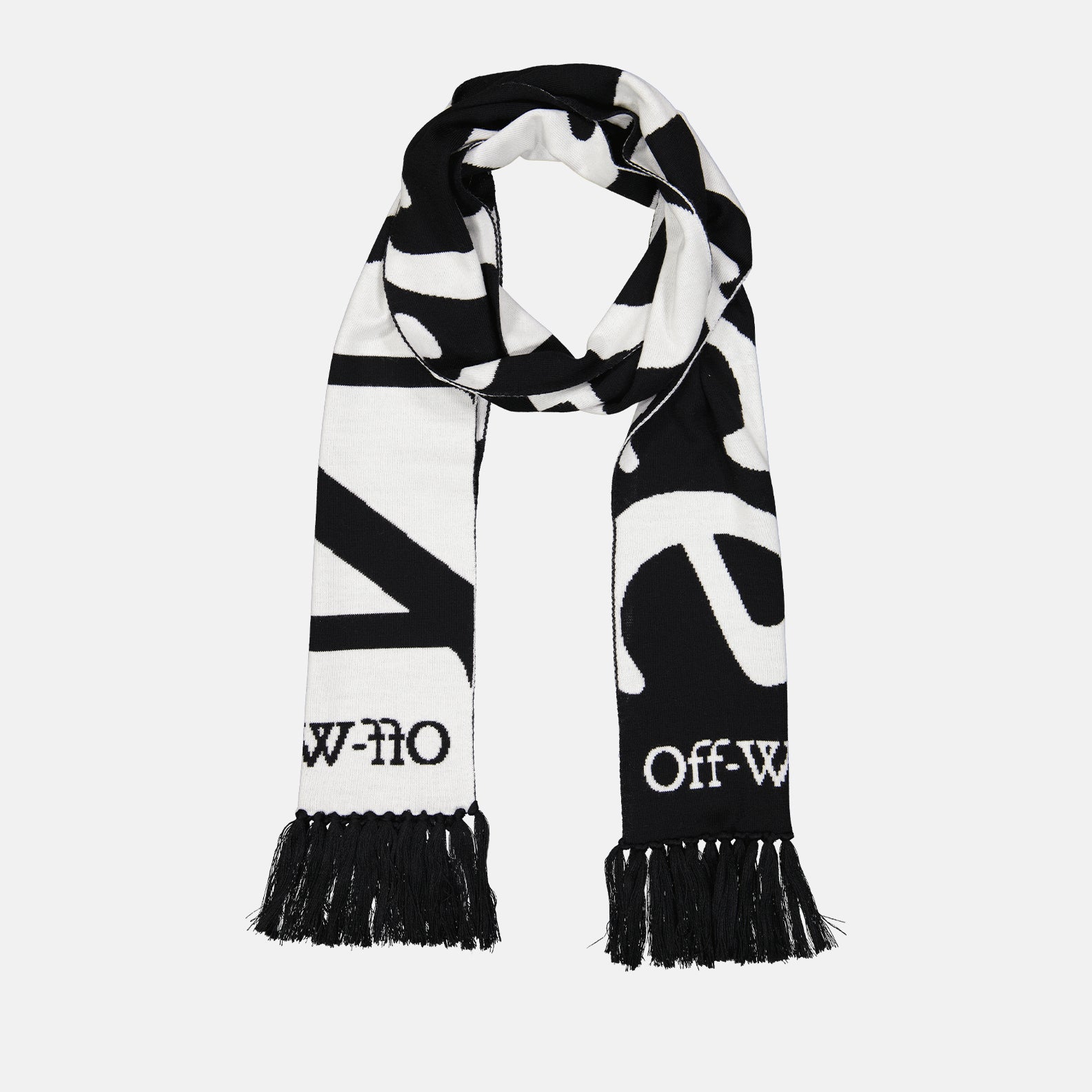 Lenços e luvas Écharpe No Offence Off-White Preto Homme