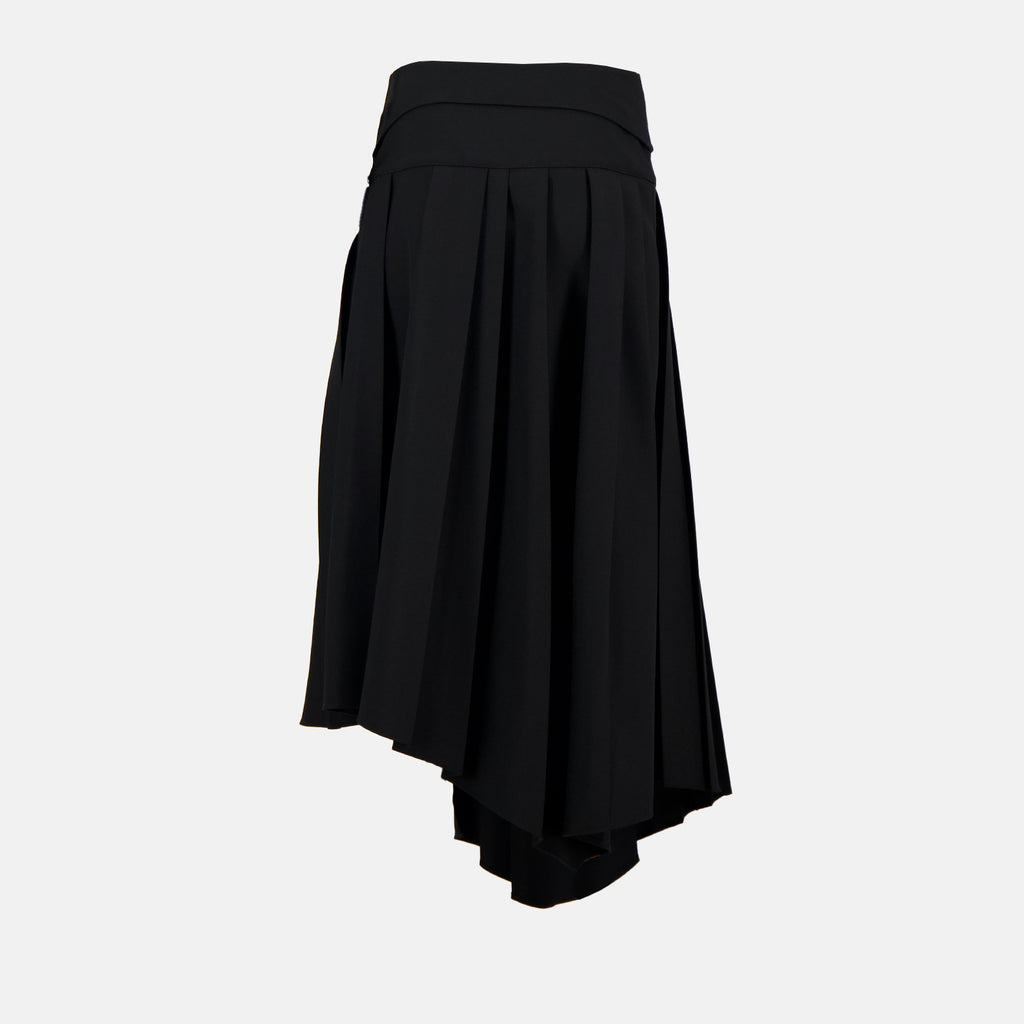 Röcke Jupe plissée Off-White Schwarz Femme