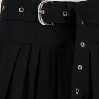 Röcke Jupe plissée Off-White Schwarz Femme