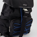 Sacs à dos Sac à dos Courrie Flap Off-White Noir Homme