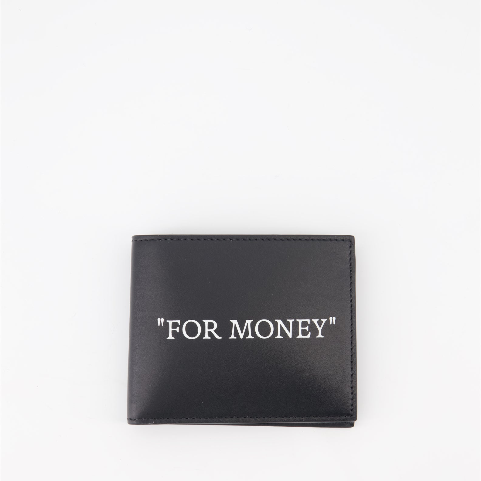 Small leather goods Bookish For Money Wallet Off-White Black Man