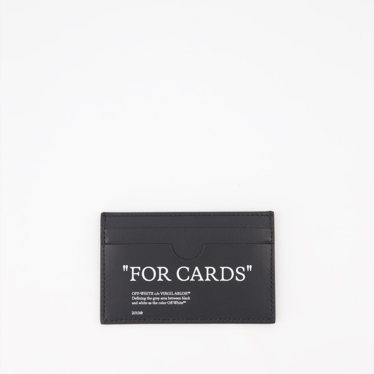 Piccola pelletteria Porte-cartes Bookish For Cards Off-White Nero Homme