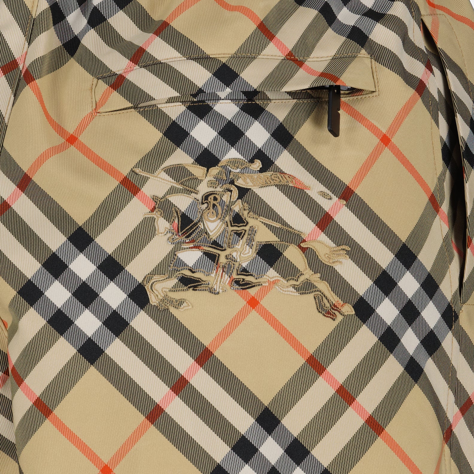 Shorts Short à carreaux Burberry Beige Femme