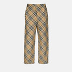 Hosen Karierte Hose Burberry Beige Homme