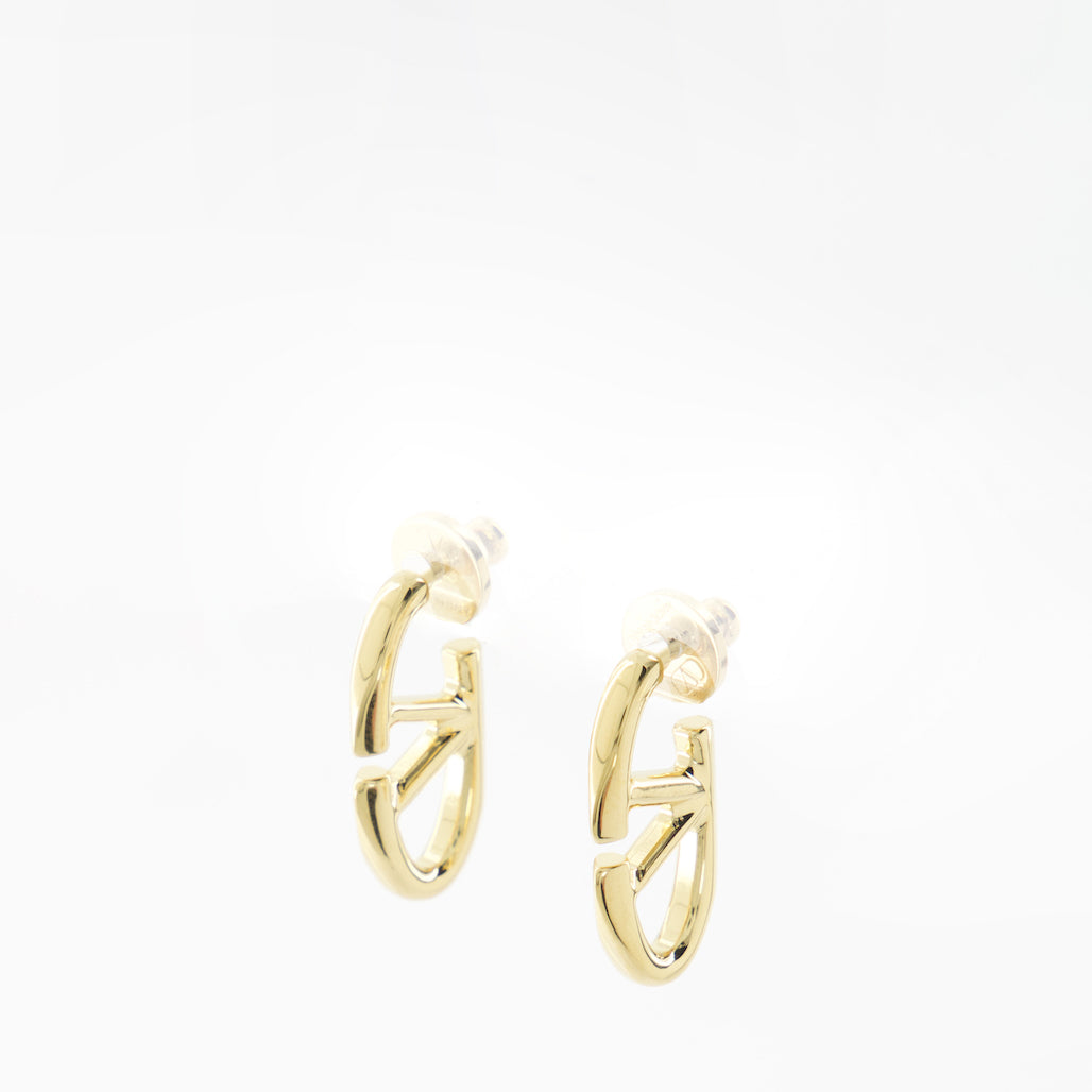 VLogo earrings