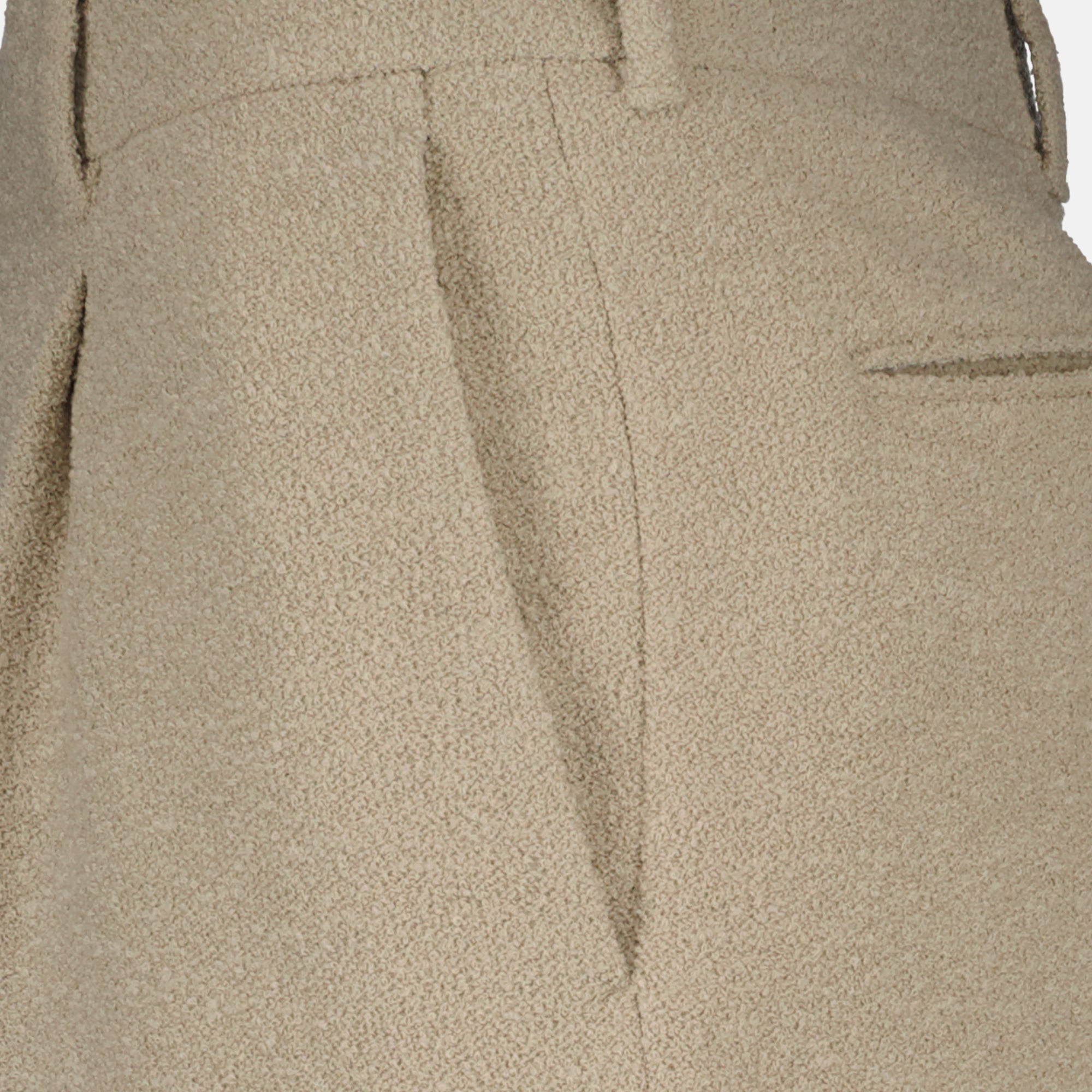 Pantalones Pantalones de lana con pliegues Dior Beige Homme