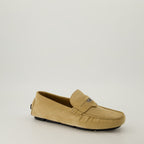 Loafers Suede Loafers Versace Beige Homme