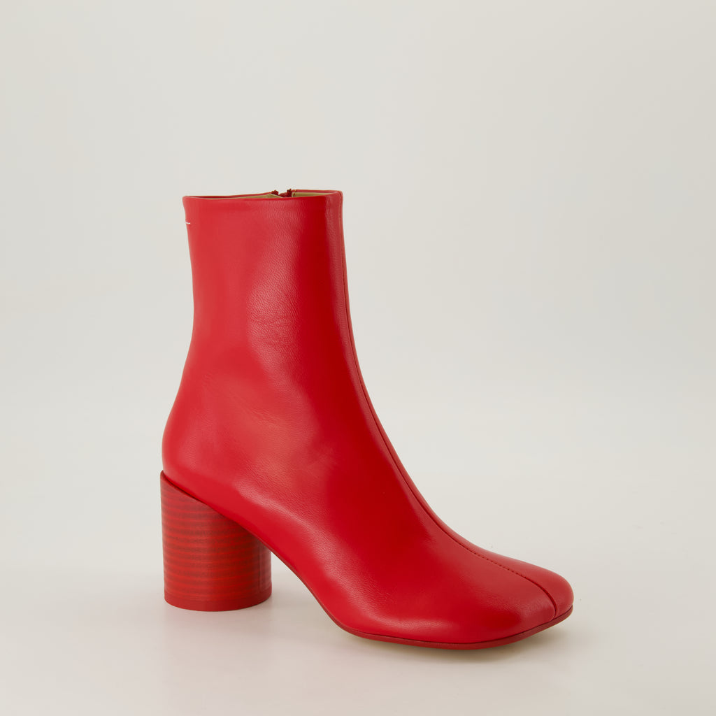 Bottines Bottines Anatomic Mm6 Rouge Femme
