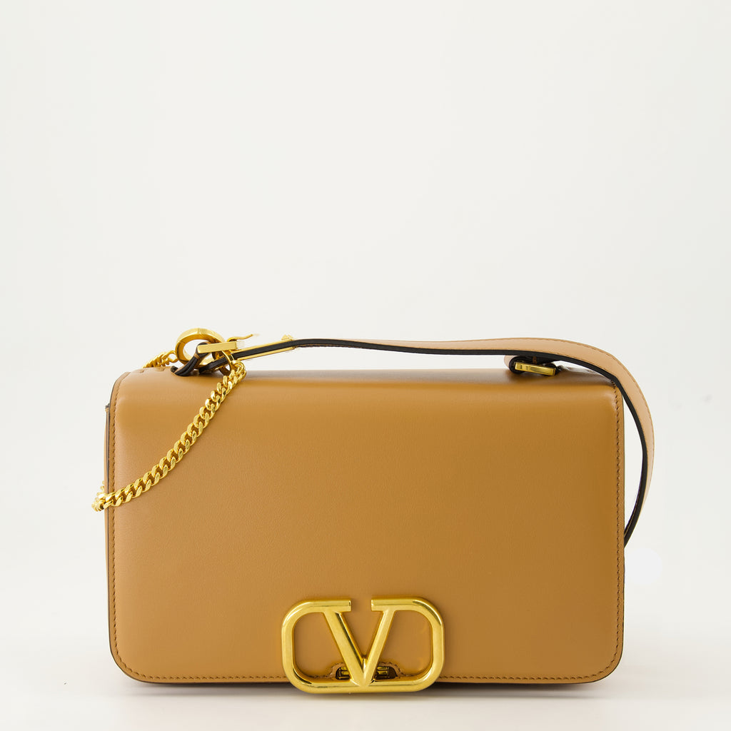 Sacs bandoulière Borsa VLogo Marrone Valentino Garavani Marron Femme