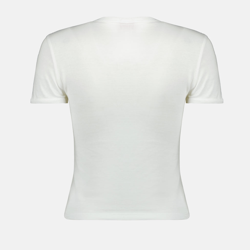 티셔츠 T-shirt blanc D-Uncuntie Diesel 하얀색 Femme