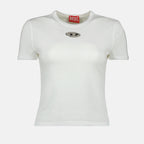티셔츠 T-shirt blanc D-Uncuntie Diesel 하얀색 Femme