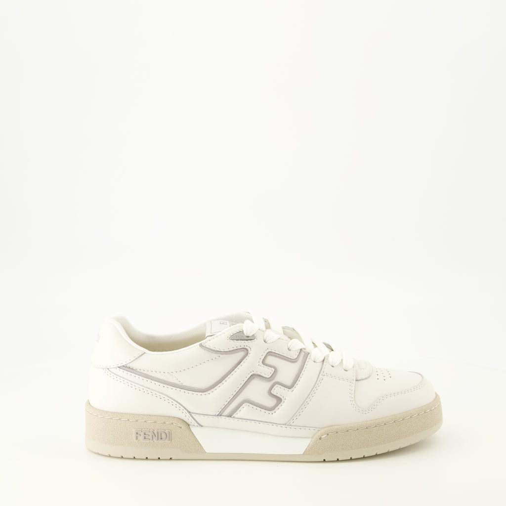 Baskets Baskets Fendi Match beige Fendi Beige Homme