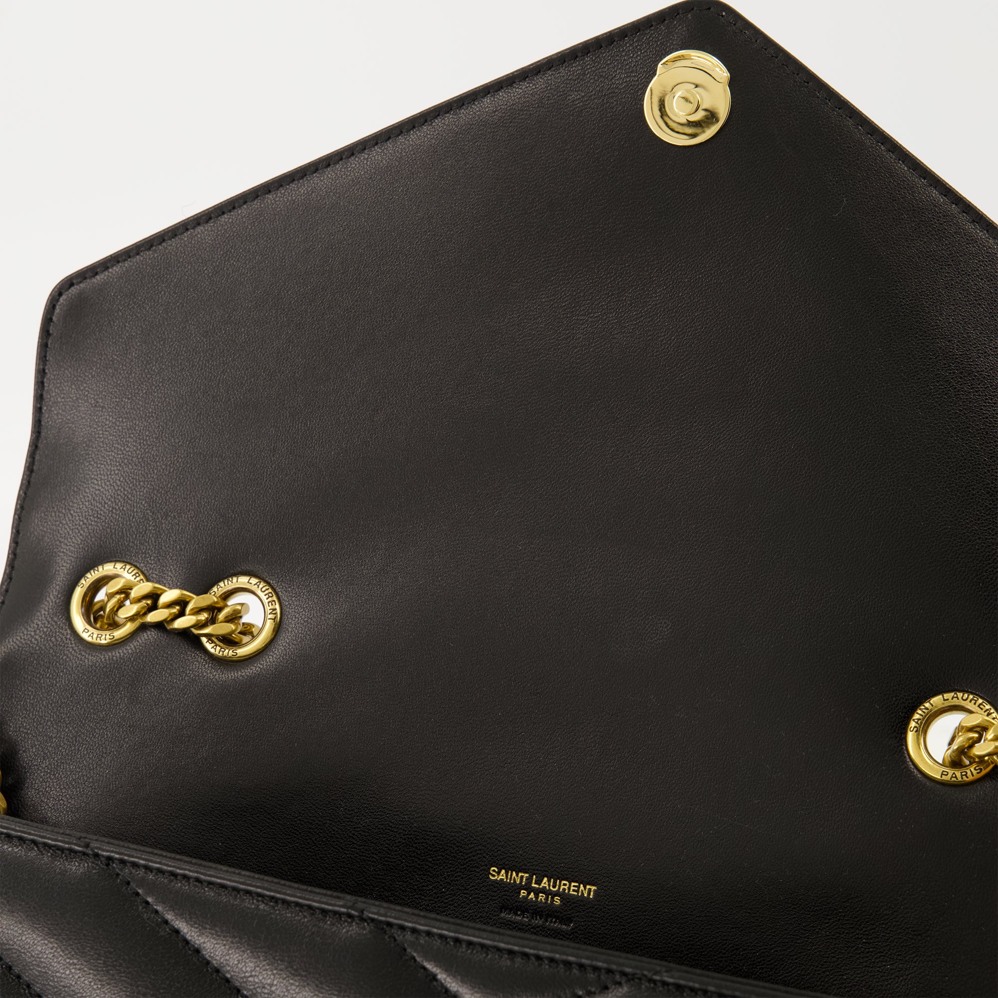 Bolsos de Mano y Bandoleras Bolso Loulou Mediano Saint Laurent Negro Mujeres