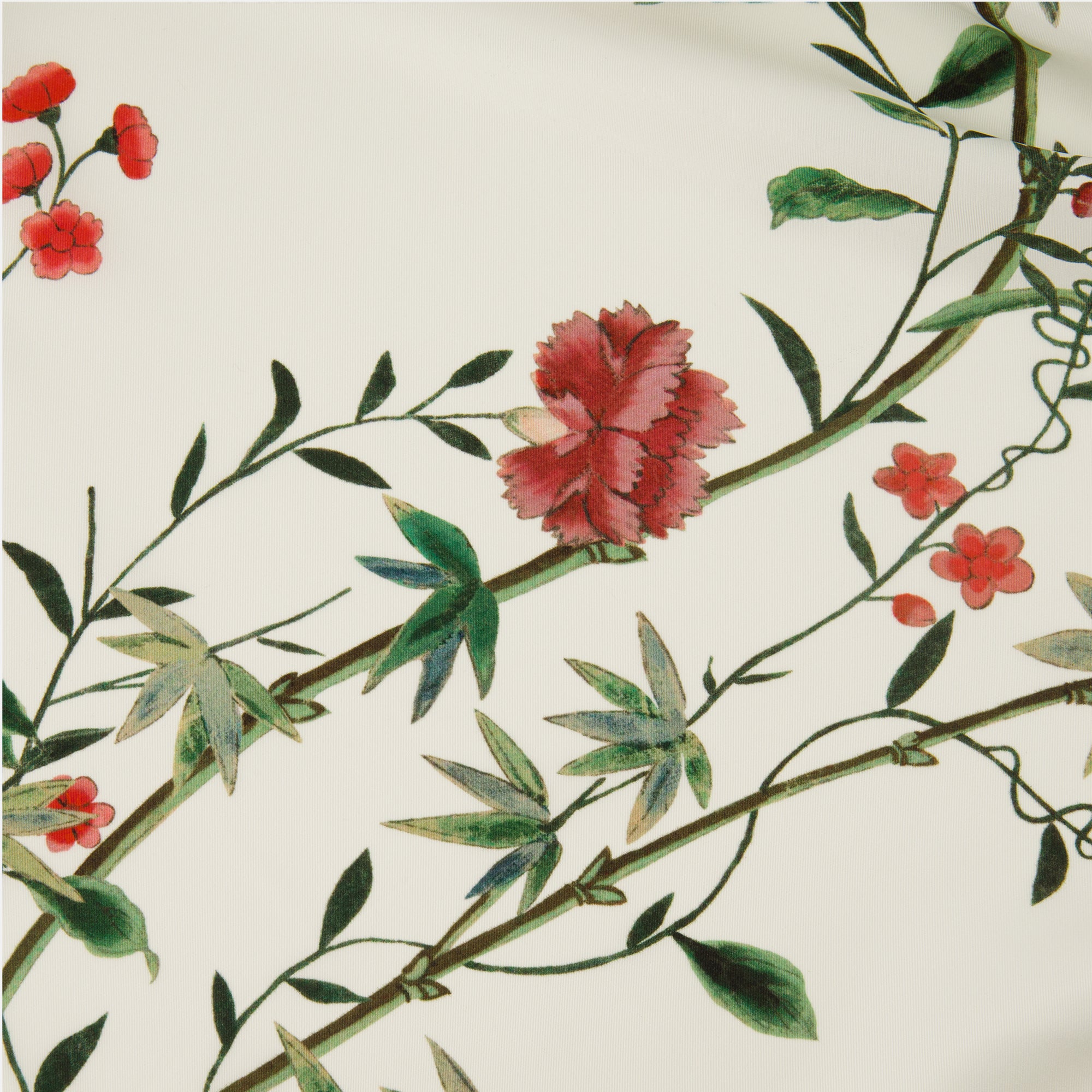 Image of the Givenchy Women's Floral Printed Shawl - Fall-Winter 2025 - Detailed View 5