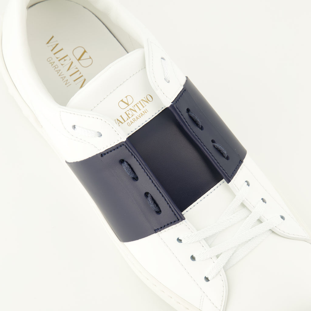Image of the Valentino Garavani Open Sneakers for Men - Autumn-Winter 2025 Season - Detailed top view