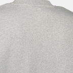 Image of the AMI heart sweatshirt from the brand Ami PARIS for Men - Autumn-Winter 2025 - Detailed View 6