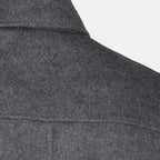 Imagen de la chaqueta burbuja de lana de la marca Ami PARIS para Hombre - Temporada Otoño-Invierno 2025 - Vista Detallada 7