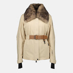 Manteaux Chaqueta de Esquí Vizelles Moncler Grenoble Beige Femme