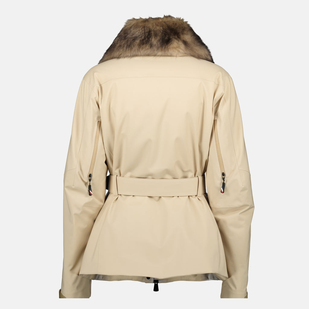 Manteaux Chaqueta de Esquí Vizelles Moncler Grenoble Beige Femme