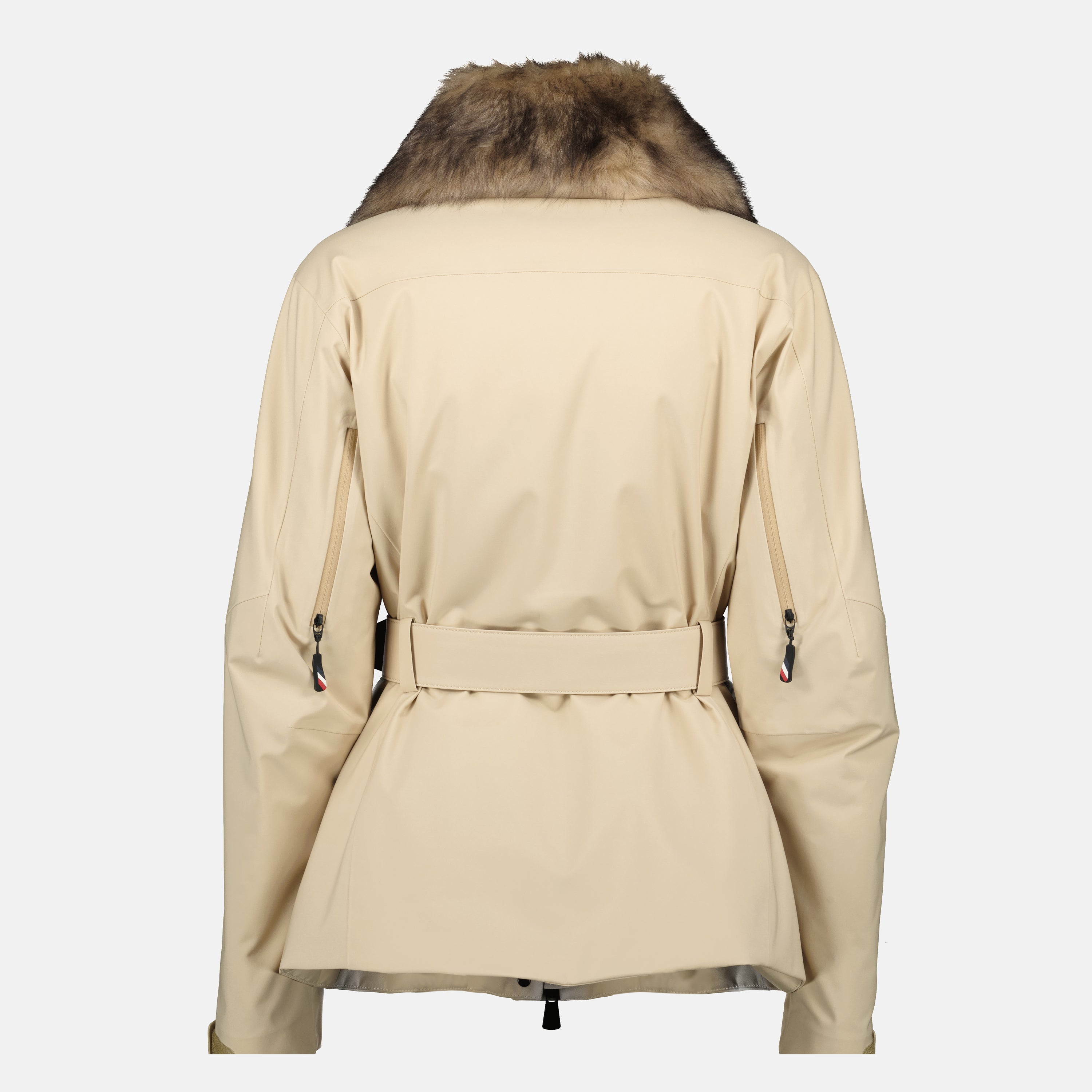 Manteaux Chaqueta de Esquí Vizelles Moncler Grenoble Beige Femme