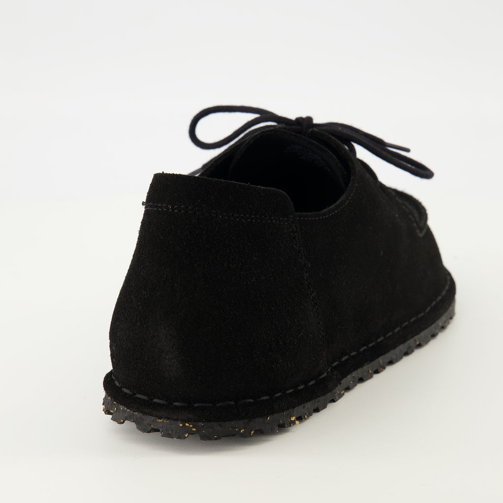 Image de l'article Mocassins Utti Lace noir de la marque Birkenstock pour Homme - Saison Automne-Hiver 2025 - Vue détaillée de haut
