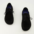 Image de l'article Mocassins Utti Lace noir de la marque Birkenstock pour Homme - Saison Automne-Hiver 2025 - Vue de dessus paire de chaussure