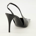 Imagem dos Sapatos de Salto Babylone da marca Saint Laurent para Mulher - Temporada Outono-Inverno 2025 - Vista traseira