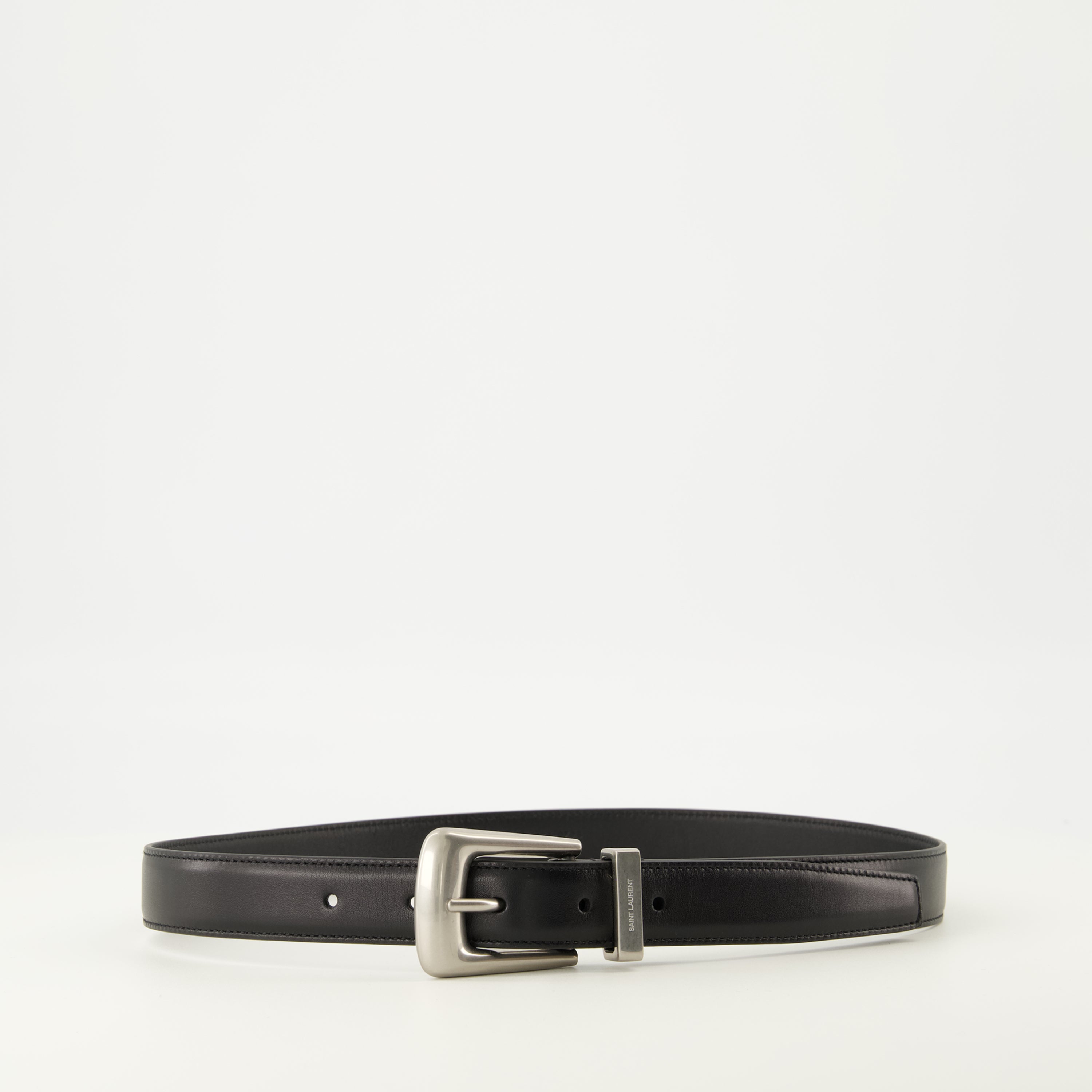 Image de l'article Ceinture Folk de la marque Saint Laurent pour Femme - Saison Automne-Hiver 2025 - Vue de Face