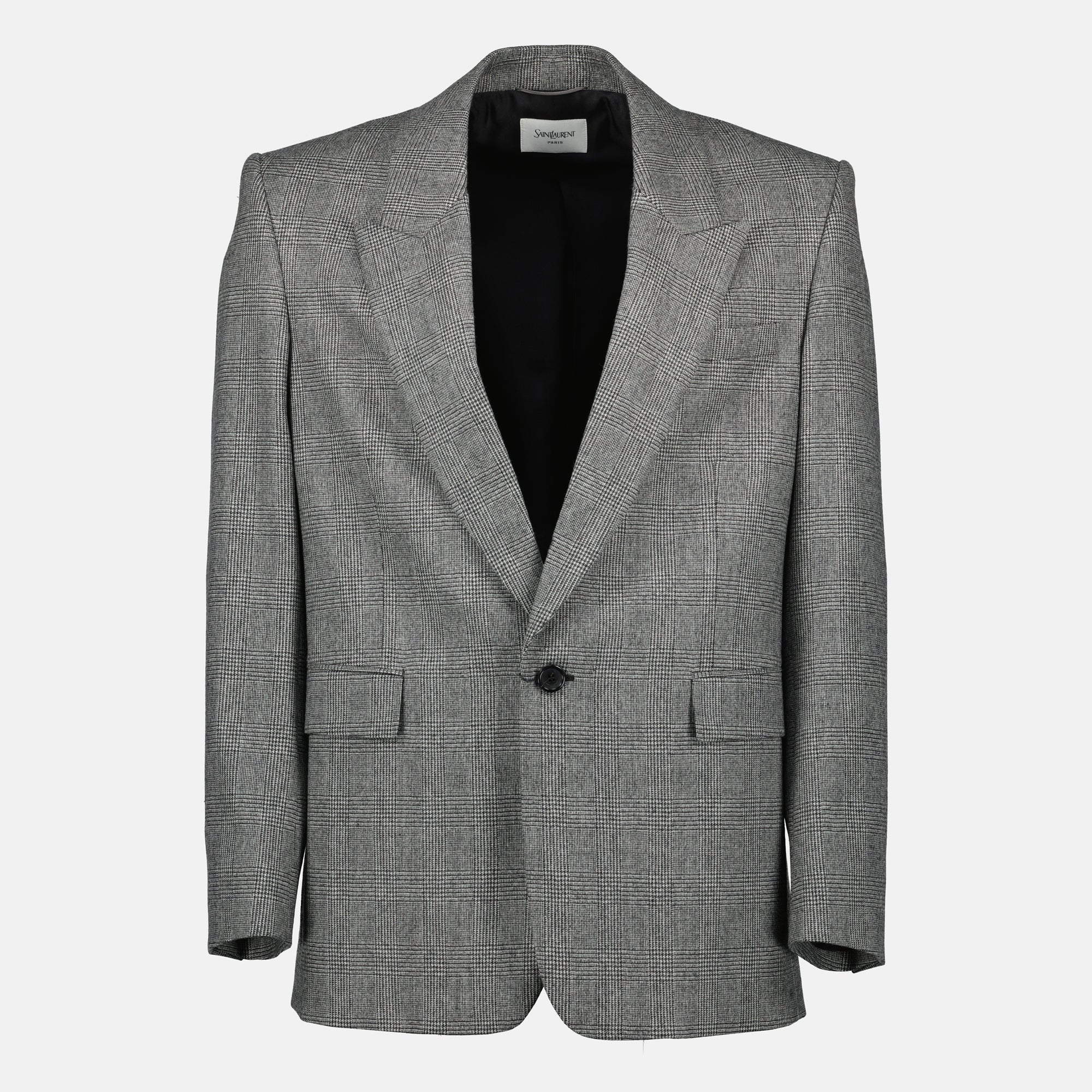 Bild des Saint Laurent Herren Wollblazers - Herbst-Winter 2025 - Vorderansicht