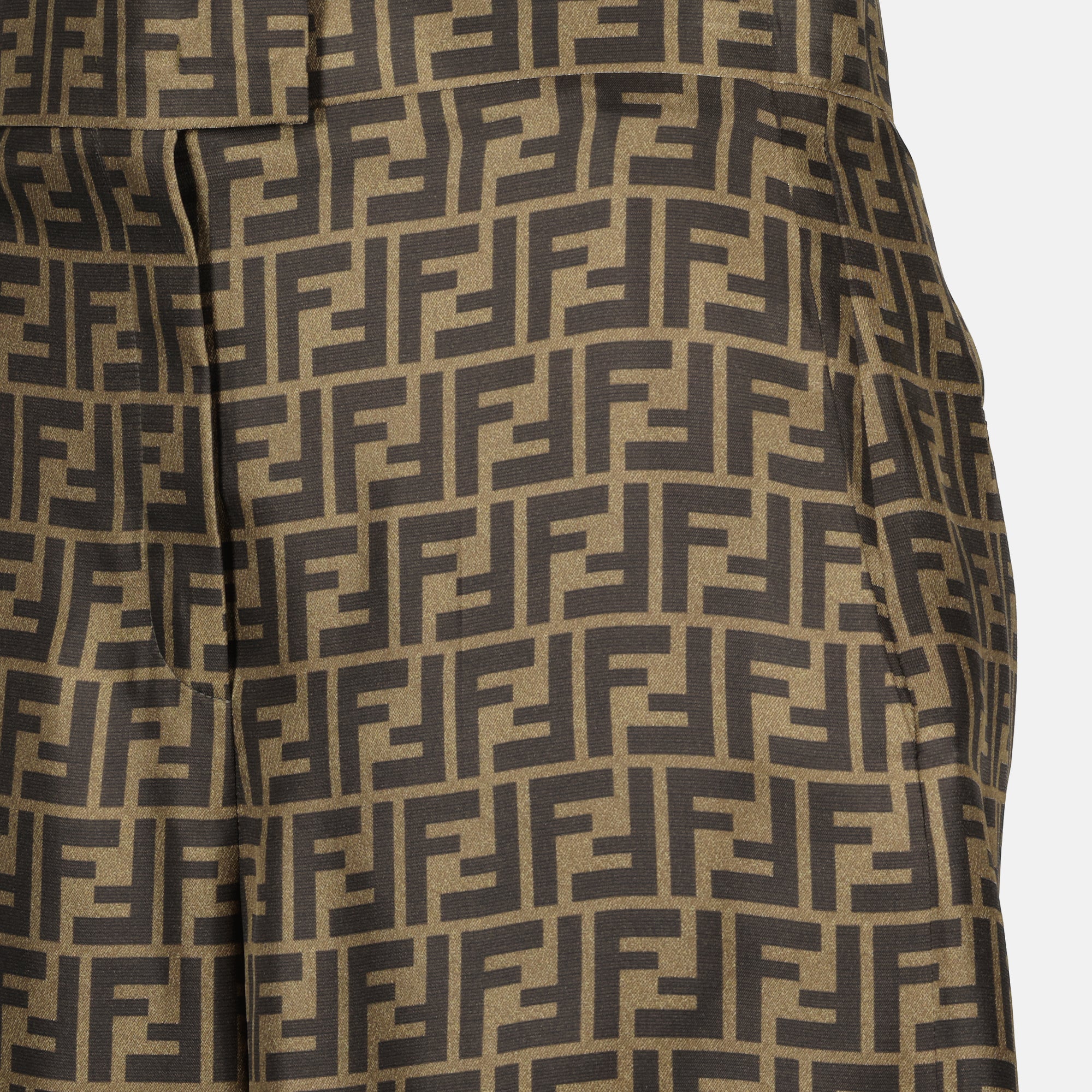 Image of the FF Pant by Fendi for Women - Autumn-Winter Season 2025 - Detailed View_2
