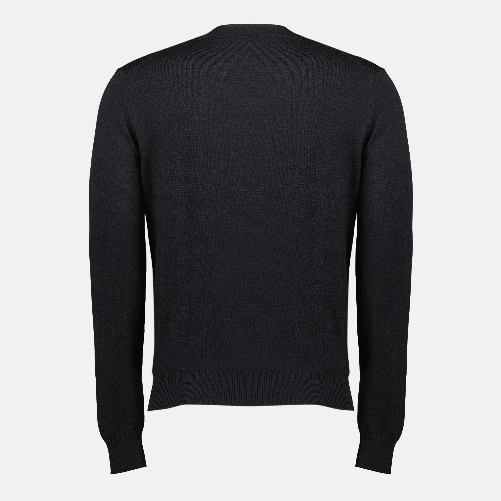 Image of the Fendi Men's Wool Sweater - Autumn-Winter 2025 - Back View