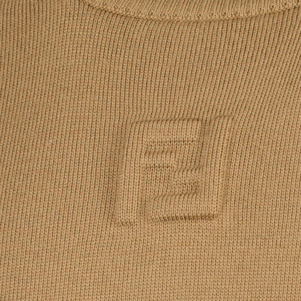 Maille Pull en laine marron Fendi Marron Homme