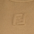 Maille Pull de Lã Castanho Fendi Marron Homme
