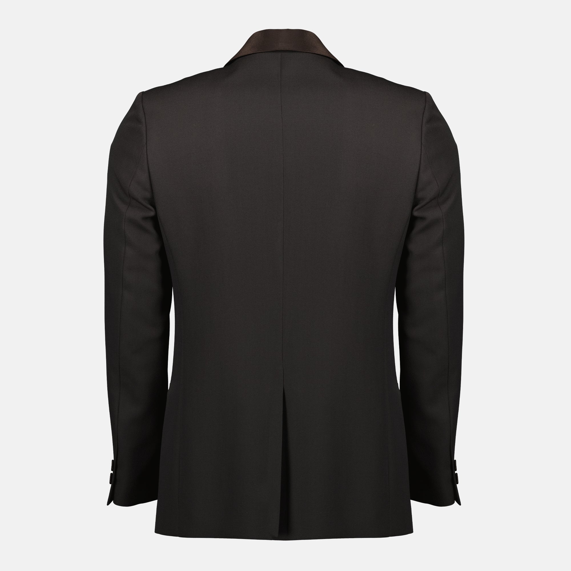 Image of the Fendi brand wool blazer for men - Autumn-Winter 2025 season - Back View