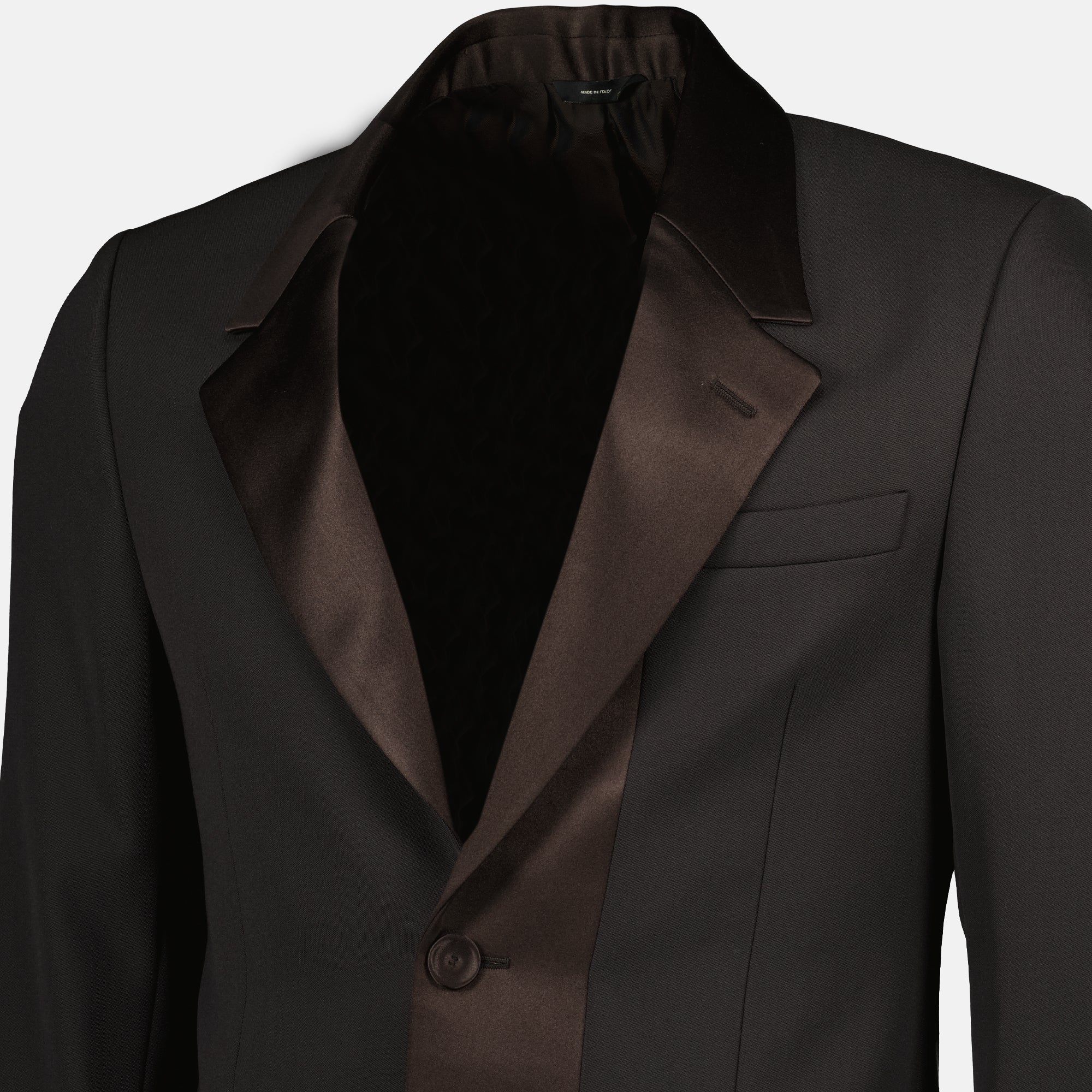 Image of the Fendi brand wool blazer for men - Autumn-Winter 2025 season - Detailed View_1