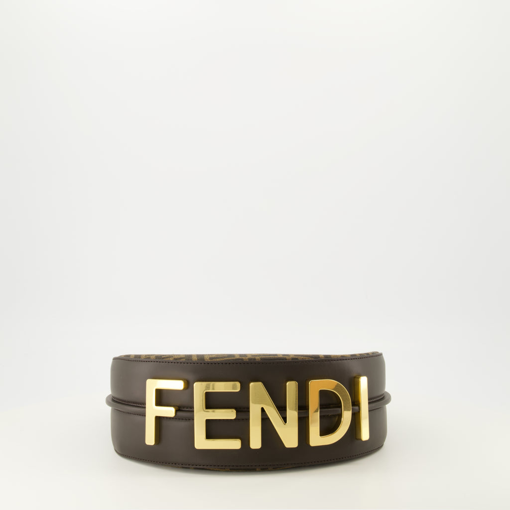 여성을 위한 Fendi Fendigraphy Small 핸드백 이미지 - 2025 가을 - 겨울 시즌 - 세부 보기 2