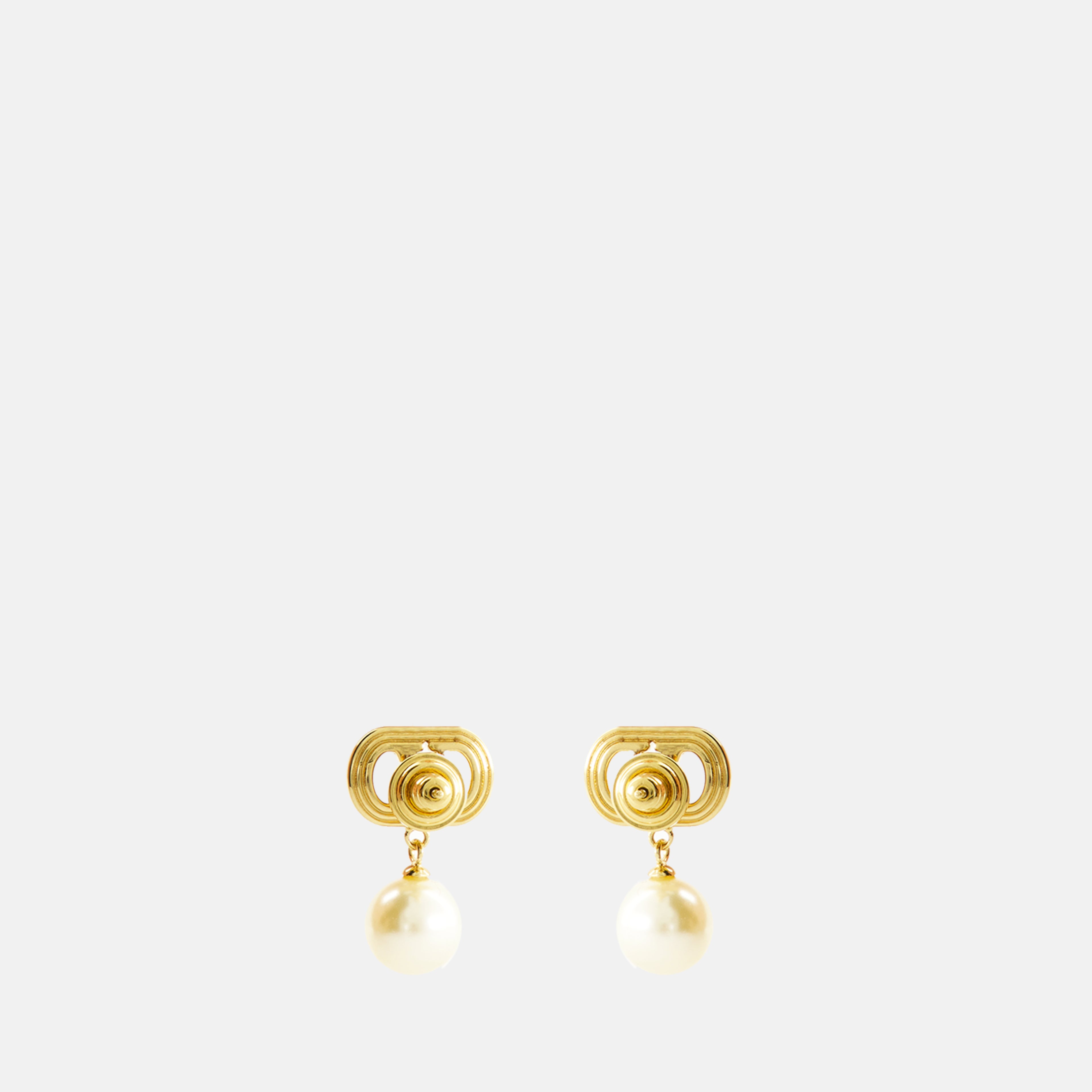 Image of the article VLogo pearl earrings by Valentino Garavani for Women - Autumn-Winter 2025 - Back View