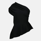 Imagen de la blusa 'Loved' de la marca Khaite para mujer - Temporada Otoño-Invierno 2025 - Vista Frontal