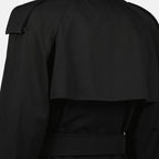 Imagen del trench largo Castleford negro de Burberry para Mujer - Temporada Primavera-Verano 2026 - Vista Detallada_1