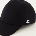 Imagen del gorro AC negro de la marca Courrèges para Hombre - Temporada Primavera-Verano 2026 - Vista Detallada 3
