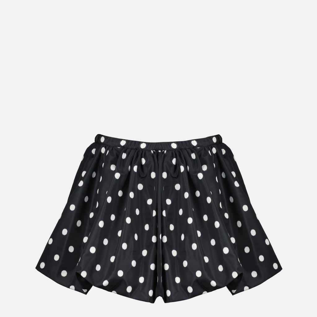 Jupes Saia Mini de Poás Patou Noir Femme