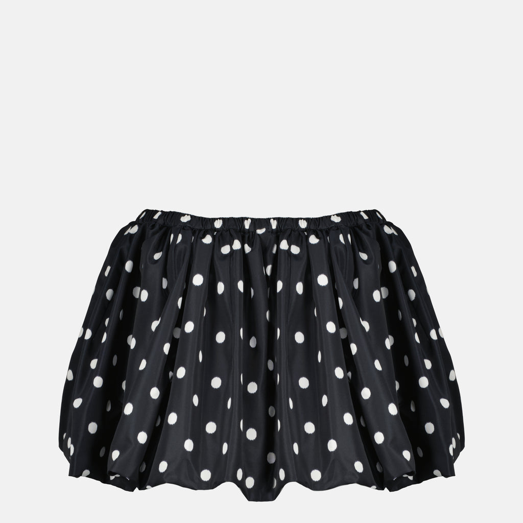 Jupes Saia Mini de Poás Patou Noir Femme
