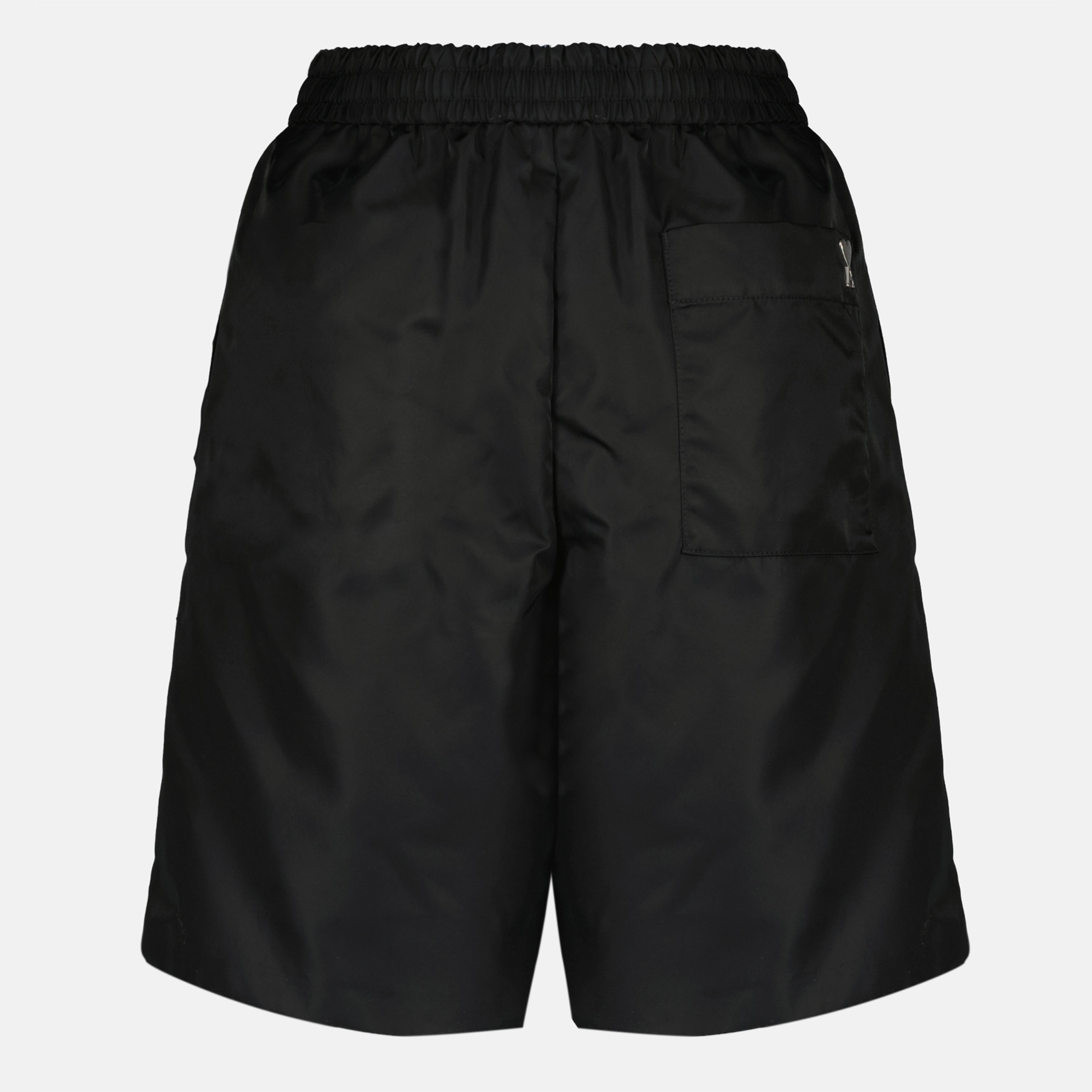 Shorts Shorts in Nylon Nero Ami PARIS Noir Homme