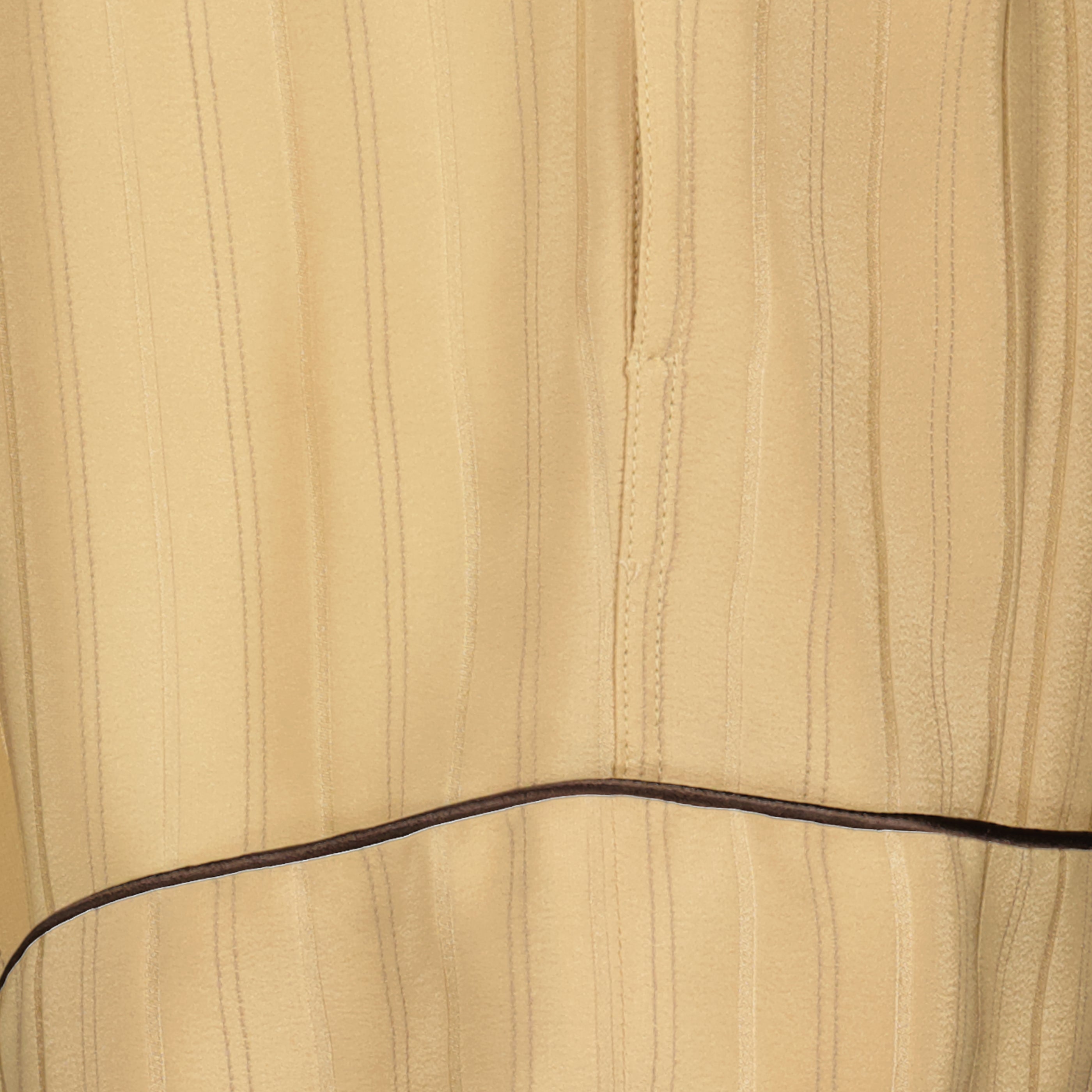 Shorts Beige Seiden-Pyjama-Shorts Saint Laurent Beige Homme